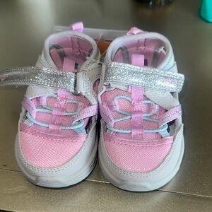 OshKosh B'gosh Pink and Silver Sneakers